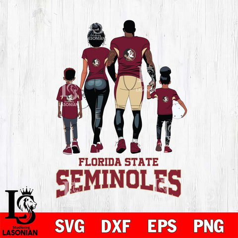 Florida State Seminoles Family Love Rugby SVG DXF EPS PNG FILE,NCAA SVG, Father day Digital Download,Instant Download, Silhouette