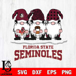 Florida State Seminoles Gnomes Coffee Svg Eps Dxf Png File, Digital Download, Instant Download