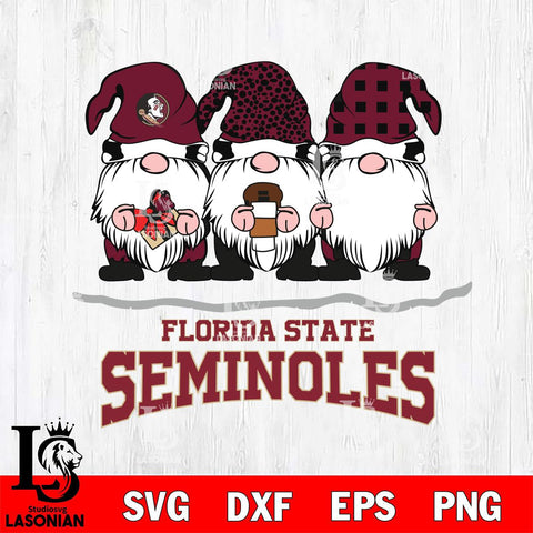 Florida State Seminoles Gnomes Coffee Svg Eps Dxf Png File, Digital Download, Instant Download