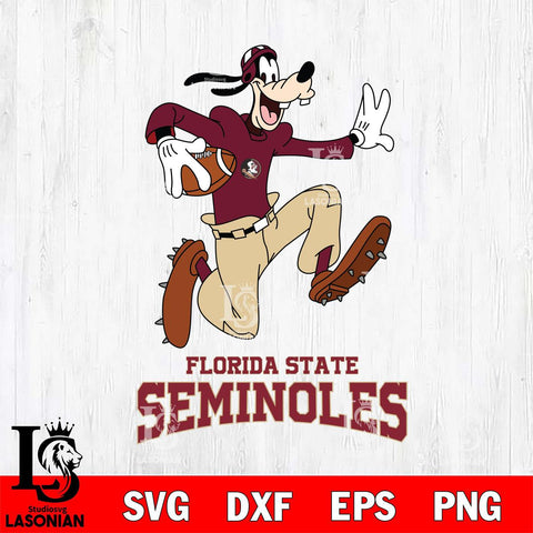 Florida State Seminoles Goofy rugby Sport SVG DXF EPS PNG FILE,NCAA svg ,Football Digital Download,Instant Download, Silhouette