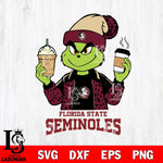 Florida State Seminoles Grinch 2 coffee Svg Eps Dxf Png File, Digital Download, Instant Download