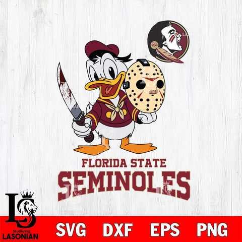 Florida State Seminoles Jason Voorhees 12 Svg Eps Dxf Png File, Digital Download