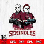 Florida State Seminoles Jason Voorhees 8 Svg Eps Dxf Png File, Digital Download