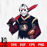 Florida State Seminoles Jason Voorhees Horror 11 Svg Eps Dxf Png File, NCAA svg, Digital Download, Instant Download