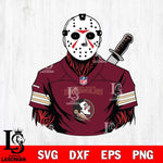 Florida State Seminoles Jason Voorhees Horror 4 Svg Eps Dxf Png File, NCAA svg, Digital Download, Instant Download