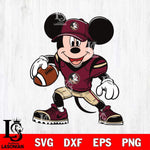 Florida State Seminoles Mickey Mouse Svg Eps Dxf Png File, NCAA svg, Digital Download, Instant Download