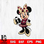 Florida State Seminoles Minnie Mouse Svg Eps Dxf Png File, NCAA svg, Digital Download, Instant Download