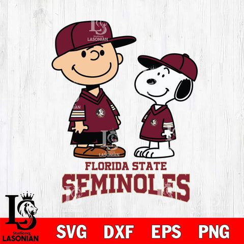 Florida State Seminoles Peanuts Snoopy Football SVG DXF EPS PNG FILE,Snoopy File Cut, NCAA Digital Download,Instant Download,Christmas Silhouette