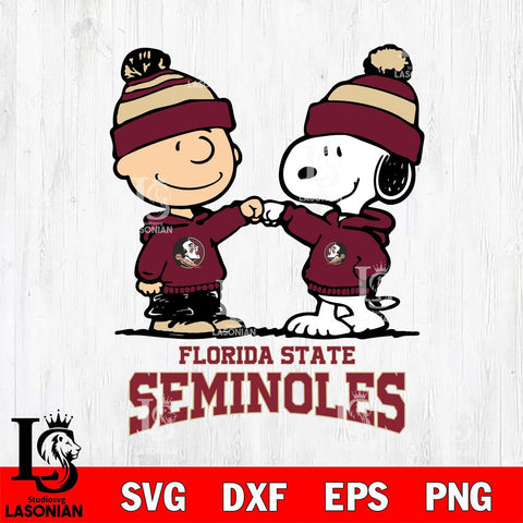Florida State Seminoles Snoopy Sport 9 Svg Eps Dxf Png File, Digital Download