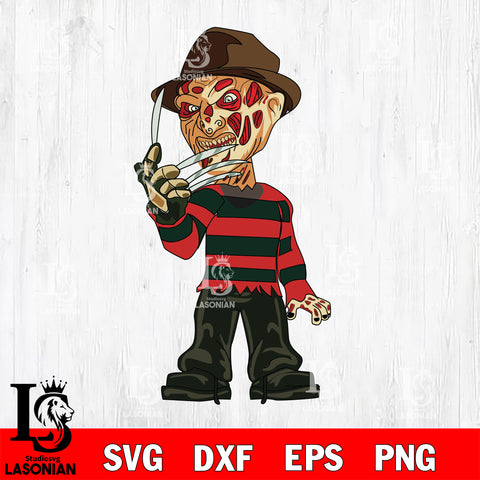 Freddy Krueger SVG DXF EPS PNG FILE, Digital Download, Instant Download