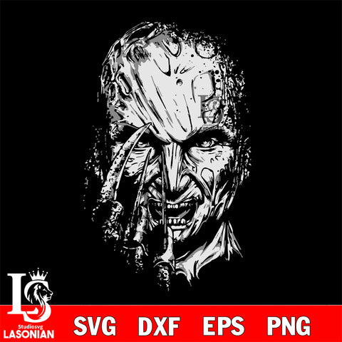 Freddy Krueger face SVG DXF EPS PNG FILE, Digital Download, Instant Download