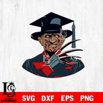 Freddy Krueger 2025 SVG DXF EPS PNG FILE, File Cut,NFL Digital Download,Instant Download, Silhouette