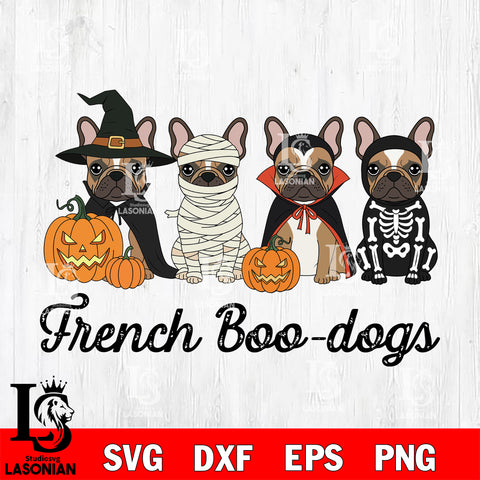 French Bulldog Halloween SVG DXF EPS PNG FILE, Digital Download,Instant Download, Silhouette