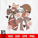 Game Day Football Coquette SVG DXF EPS PNG FILE,Halloween File Cut,Disney Digital Download,Instant Download, Silhouette