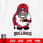 Georgia Bulldogs Gnomes Christmas Svg Eps Dxf Png File, Digital Download, Instant Download