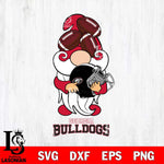 Georgia Bulldogs Gnomes Helmet Svg Eps Dxf Png File, Digital Download, Instant Download