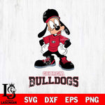 Georgia Bulldogs Goofy Sport SVG DXF EPS PNG FILE,NCAA svg ,Football Digital Download,Instant Download, Silhouette