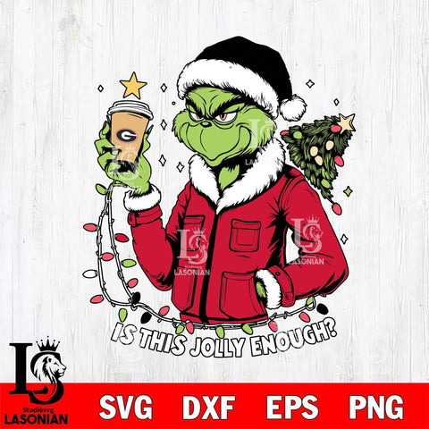 Georgia Bulldogs Is This jolly Enough Svg Eps Dxf Png File, Digital Download, Instant Download