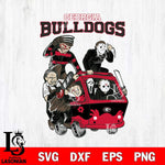 Georgia Bulldogs Jason Voorhees Horror 10 Svg Eps Dxf Png File, NCAA svg, Digital Download, Instant Download