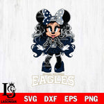 Georgia Southern Eagles Beauty Minnie Mouse Svg Eps Dxf Png File, Digital Download, Instant Download