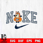 Georgia Southern Eagles Bluey Halloween Nike NCAA Svg Eps Dxf Png File, Digital Download, Instant Download