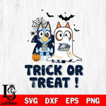 Georgia Southern Eagles Bluey Trick or Treat Halloween Svg Eps Dxf Png File, Digital Download, Instant Download
