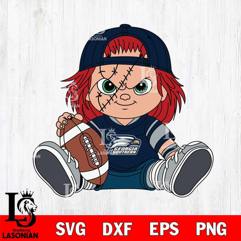 Georgia Southern Eagles Chucky Horror 11 Svg Eps Dxf Png File, NCAA svg, Digital Download, Instant Download
