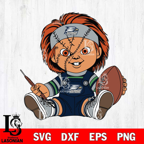 Georgia Southern Eagles Chucky Horror 9 Svg Eps Dxf Png File, NCAA svg, Digital Download, Instant Download