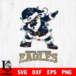 Georgia Southern Eagles Dabbing Santa Claus Ugly Christmas Svg dxf eps png pdf file,NCAA svg,Digital Download,Cricut file