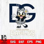Georgia Southern Eagles Dolce And Gabbana Daisy Duck Disney Svg Eps Dxf Png File, Digital Download, Instant Download