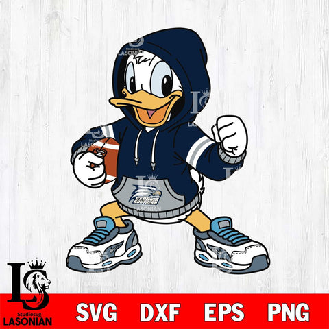 Georgia Southern Eagles Donald Duck Disney Christmas File Cut, NCAA SVG DXF EPS PNG FILE, Digital Download , Criucut , Silhouette