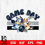 Georgia Southern Eagles Game Day Bluey Svg Eps Dxf Png File, Digital Download, Instant Download
