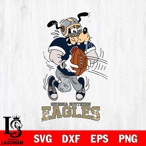 Georgia Southern Eagles Goofy Sport Football SVG DXF EPS PNG FILE,NCAA svg ,Football Digital Download,Instant Download, Silhouette
