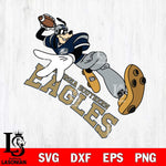 Georgia Southern Eagles Goofy rugby player SVG DXF EPS PNG FILE,NCAA svg ,Football Digital Download,Instant Download, Silhouette