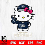 Georgia Southern Eagles Hello Kitty Best Fan Svg Eps Dxf Png File, Digital Download, Instant Download