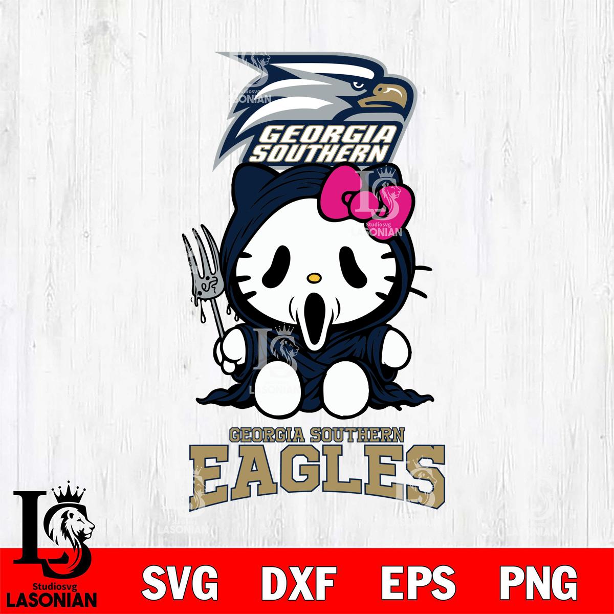 Georgia Southern Eagles Hello Kitty Horror 4 – lasoniansvg