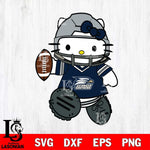 Georgia Southern Eagles Hello Kitty sport Svg Eps Dxf Png File, NCAA svg, Digital Download, Instant Download