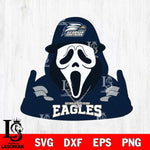Georgia Southern Eagles Horror Character Ghostface Sport Svg Eps Dxf Png File, NCAA svg, Digital Download, Instant Download