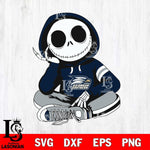 Georgia Southern Eagles Jack Skellington halloween Svg Eps Dxf Png File, NCAA svg, Digital Download, Instant Download