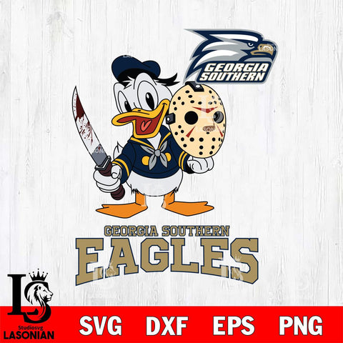 Georgia Southern Eagles Jason Voorhees 12 Svg Eps Dxf Png File, Digital Download