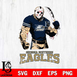 Georgia Southern Eagles Jason Voorhees Svg Eps Dxf Png File, Digital Download