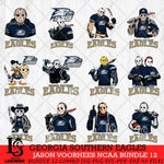 Georgia Southern Eagles Jason Voorhees NCAA Bundle 12 SVG Svg Eps Dxf Png File, Digital Download