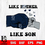 Georgia Southern Eagles Like Father Like Son Svg Eps Dxf Png File, Digital Download, Instant Download