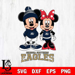 Georgia Southern Eagles Mickey Minnie Mouse Cute Football Svg Eps Dxf Png File, NCAA svg , File Cut , Digital Download , Instant Download, Cut Svg Files