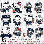 Georgia Southern Eagles NCAA Bundle 12 Svg Eps Dxf Png File, NCAA svg, Digital Download, Instant Download