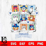 Georgia State Panthers Bluey Halloween Sport Svg Eps Dxf Png File, Digital Download, Instant Download