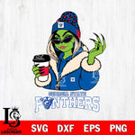 Georgia State Panthers Boujee Grinch Girls Christmas Cut Files Cricut, Svg Dxf Eps Png file, Digital download , Silhouette