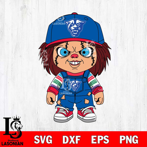 Georgia State Panthers Chucky Football Horror Halloween Svg Eps Dxf Png File, NCAA svg, Digital Download, Instant Download