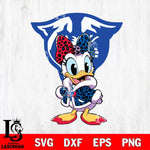 Georgia State Panthers Fancy Daisy Duck Disney Svg Eps Dxf Png File, Digital Download, Instant Download