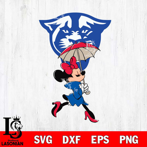Georgia State Panthers Fancy Minnie Svg Eps Dxf Png File, Digital Download, Instant Download